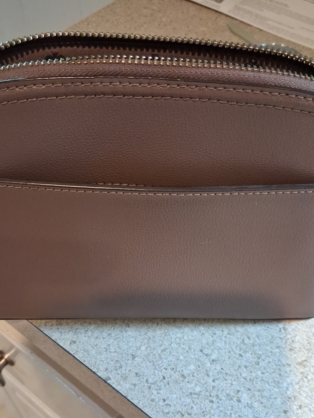 Kate Spade Brown Leather Crossbody Bag with Card Holder - Picture 9 of 10